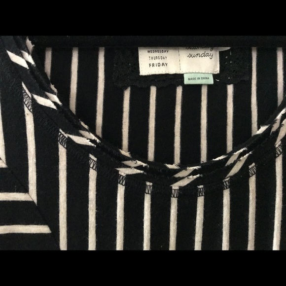 Anthropologie Pieced Stripe dress - Picture 7 of 8